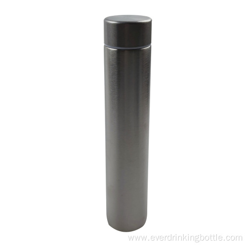 250mL Stainless Steel Slender Solid Color Vacuum Bottle